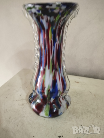 Кристална ваза Мурано, снимка 4 - Вази - 44758369