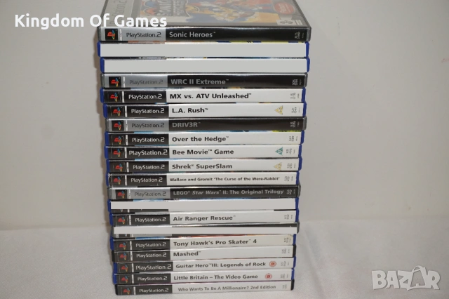 Игри за PS2 Sonic Heroes/LA RUSH/MX VS ATV/Shrek SuperSlam/Bee/Air Ranger/Driver/WRC 2/Lego/Mashed, снимка 18 - Игри за PlayStation - 50455329