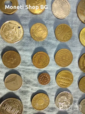 150бр. различни жетони - токени от цял свят, снимка 3 - Нумизматика и бонистика - 48788991