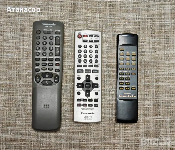 Panasonic VCR/TV Harman Kardon Receiver дистанционно , снимка 1