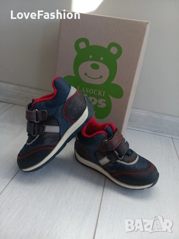 Детски обувки зимни Lasocki 22 номер естествена кожа, снимка 4 - Детски маратонки - 52599853