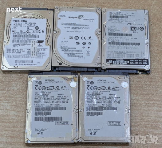 160GB,120GB,80GB HDD 2.5" хард диск за лаптоп + Гаранция