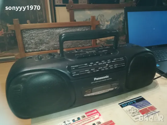 PANASONIC-RADIO/CASSETТE-КАТО НОВО 2409240927LHD1E, снимка 2 - Радиокасетофони, транзистори - 47337481