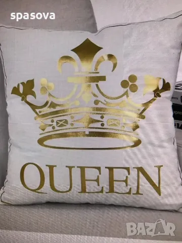 2 калъфа за декоративни възглавници 43х43 см нови