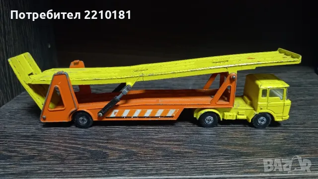 Количка MATCHBOX автовоз, снимка 3 - Коли, камиони, мотори, писти - 47924781