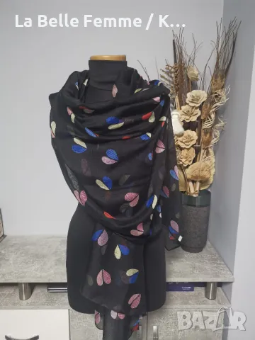 Дамски шалове от памук, снимка 8 - Шалове - 49492824