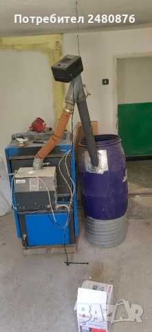 Котел на дърва, въглища и пелети! , снимка 2 - Отоплителни печки - 51453301