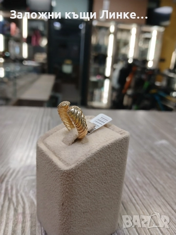 Нов Златен Пръстен 3.3гр., снимка 3 - Пръстени - 52710931