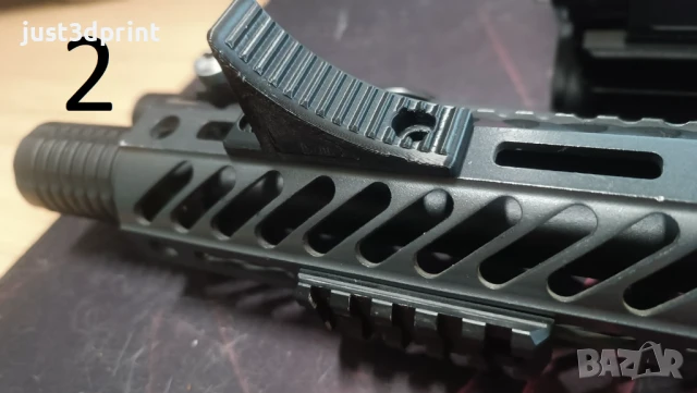 Тъмбстопер | Спирач за палец Еърсофт MLOK, снимка 4 - Оборудване и аксесоари за оръжия - 51269547