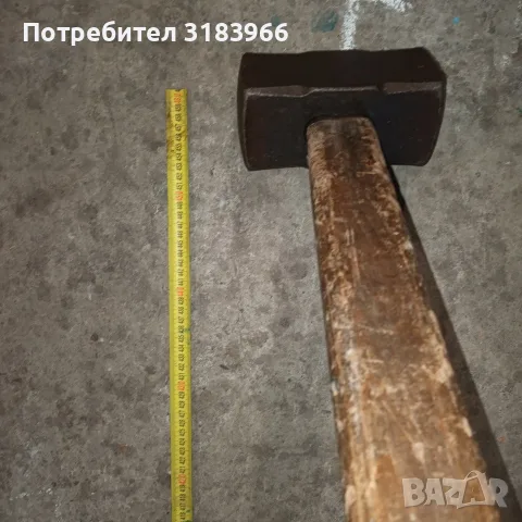 голям немски чук 10 килограма с дръжка 1 метър, снимка 9 - Други инструменти - 55826842