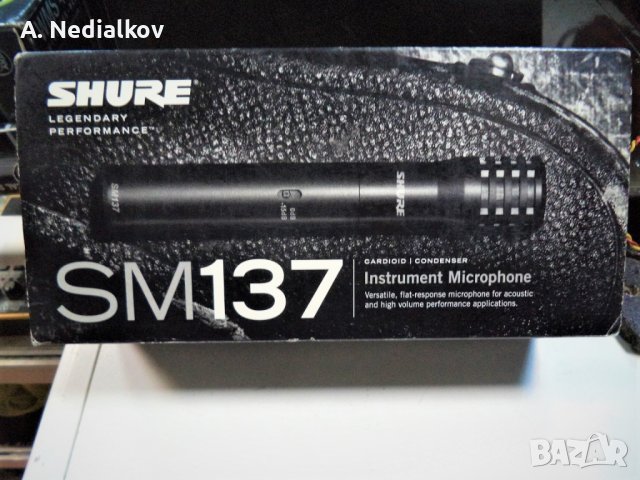 Shure sm137 condenser mic., снимка 5 - Други - 40807163