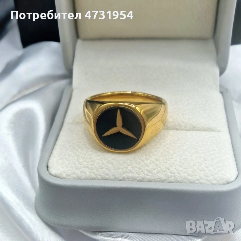 Мъжки позлатени пръстени , снимка 4 - Пръстени - 53402600