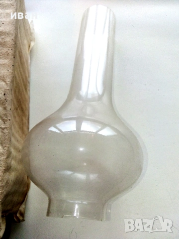 Стъкло за газена лампа с забележка 1, снимка 2 - Антикварни и старинни предмети - 53564570