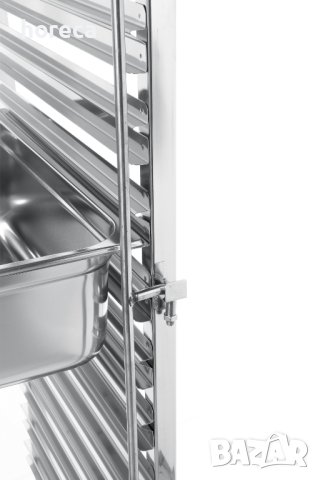 Двойна количка за тави - 12 х GN 1/1, снимка 2 - Обзавеждане на кухня - 41470706