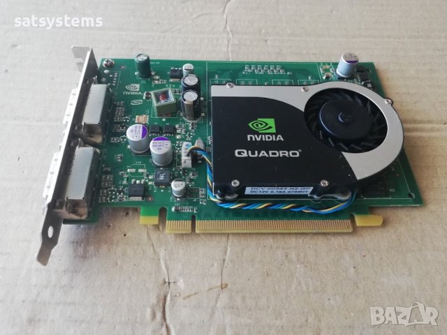 Видео карта NVidia Quadro FX 370 256MB GDDR2 64bit PCI-E, снимка 5 - Видеокарти - 41691224