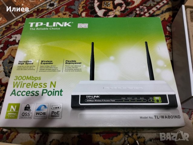 Ассеss point TP Link аксес пойнт, снимка 6 - Мрежови адаптери - 42025495