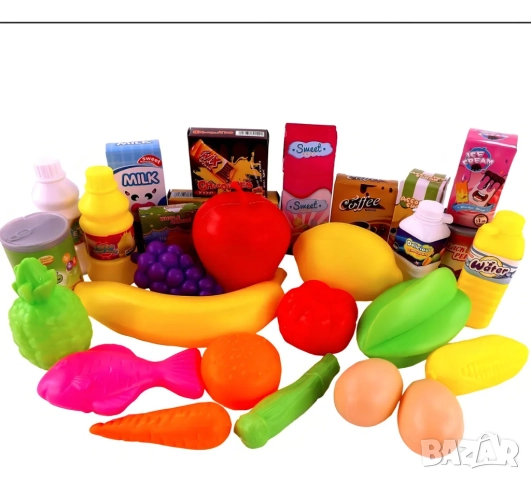 Пазарска количка - синя, снимка 4 - Играчки за стая - 52886813