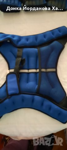 Продавам желетка с тежести , снимка 2 - Фитнес уреди - 39386191