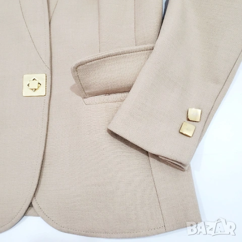 LUISA SPAGNOLI Втален Блейзър Сако с Еластичност 44-M-L, снимка 2 - Сака - 53419534