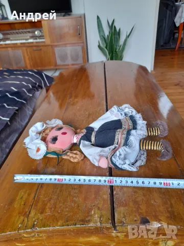 Стара кукла за стена #11, снимка 5 - Други ценни предмети - 47760376