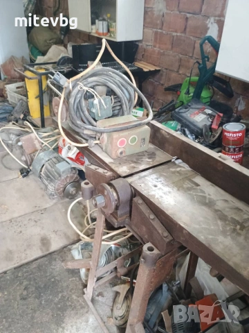 Абрихт с борапарат и диск масивна изработка по поръчка в завод