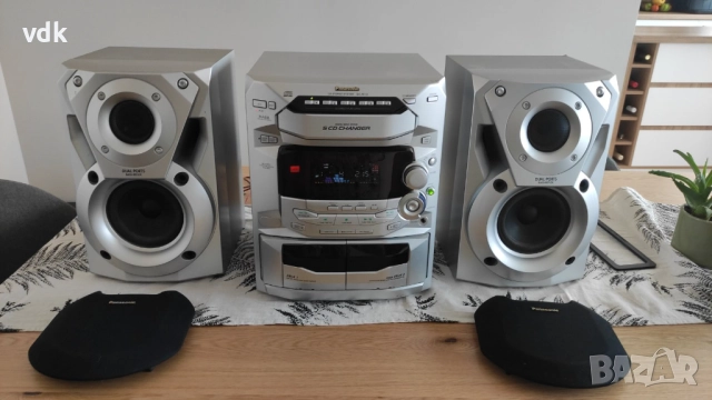 Стерео-уредба PANASONIC AK-18 / MADE IN GERMANY / 2 X 100 W - ПЕРФЕКТНА!, снимка 2 - Аудиосистеми - 52394057