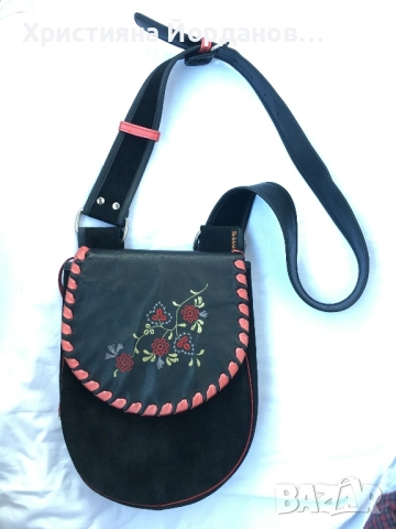 Чанта от естествена кожа Slon Torbalski 