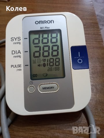 Апарат за измерване на кръвно налягане Omron, снимка 2 - Уреди за диагностика - 42223890