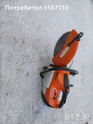 Фугорез Stihl TS420, снимка 3 - Градинска техника - 52915172