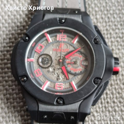 Мъжки луксозен часовник Hublot Big Bang Limited Edition Ferrari , снимка 4 - Мъжки - 42342997