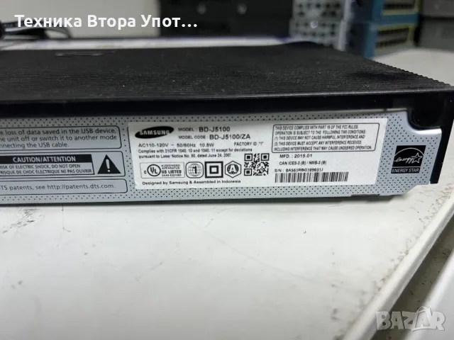Samsung BD-J5100, снимка 4 - Плейъри, домашно кино, прожектори - 50318671
