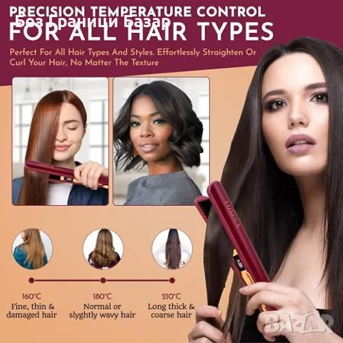 Нова Мини преса за коса и маша Компактен и ефективен дизайн USB уред, снимка 6 - Преси за коса - 48682532