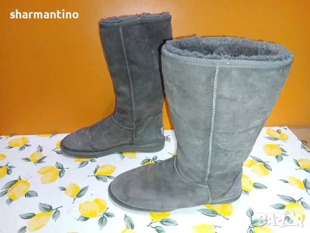 UGG кожени ботуши N 39 , снимка 6 - Дамски ботуши - 52976439