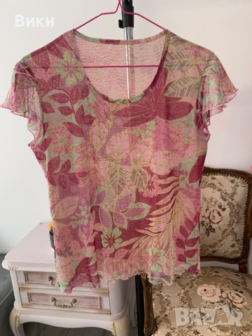 Дамска тениска в размер М, снимка 6 - Тениски - 44687335