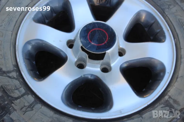 Алуминиеви джанти с гуми за опел фронтера Б 6X139 16 Opel Frontera B 4броя джанти 6Х139/16 , 7J ET38, снимка 8 - Части - 47501275