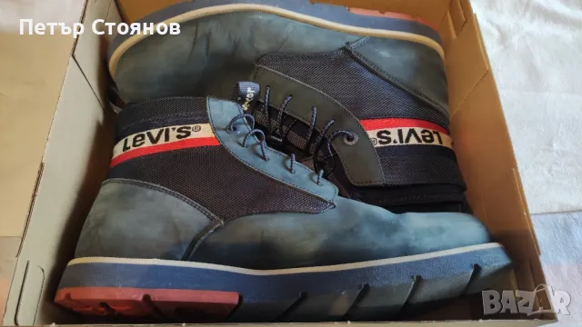 Елегантни мъжки боти от естествена кожа LEVIS №44, снимка 10 - Мъжки боти - 50149957