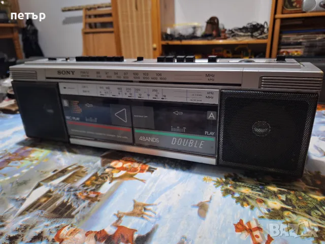 Касетофон Сони, снимка 7 - Радиокасетофони, транзистори - 48642416