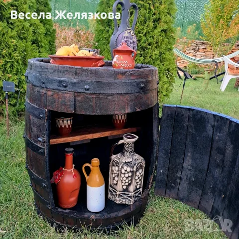 Барчета от автентични бъчви , снимка 2 - Шкафове - 56346701
