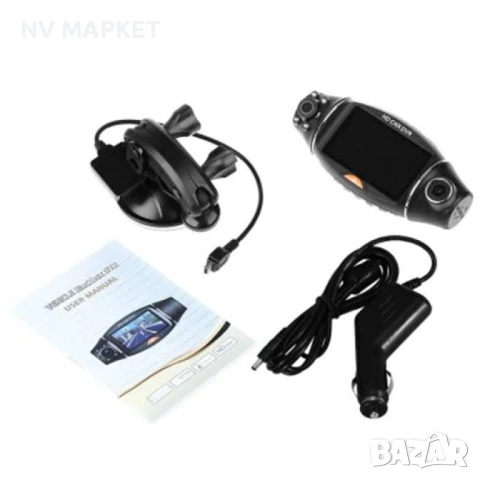 Камера за кола R310 TFT с GPS модул за проследяване и два обектива за HD AC47,върняща се на 140,270г, снимка 8 - Камери - 53684666