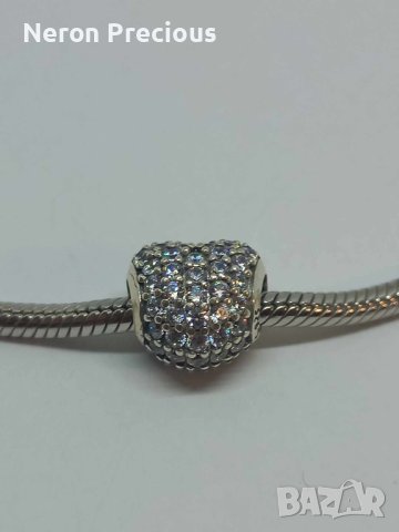 Сребърни мъниста талисмани за гривна Пандора, снимка 5 - Гривни - 42654608