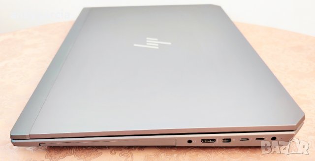 HP ZBook 17 G5/Core i7/16GB RAM/256GB SSD NVME/17.3 FHD IPS/NVidia Quadro P3200 6GB WorkStation, снимка 4 - Лаптопи за работа - 41629550