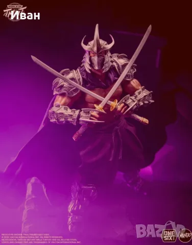 Шедьовър на Шрьодер . Shredder Mondo 1/6 scala 6 new and sealed, снимка 4 - Колекции - 55908106