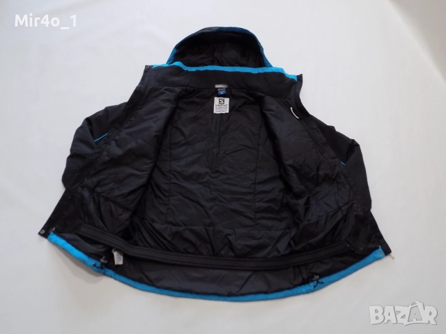 ски яке salomon advanced skin dry 10k горнище худи екип зимно туризъм планина дамско оригинално M, снимка 4 - Якета - 50774893