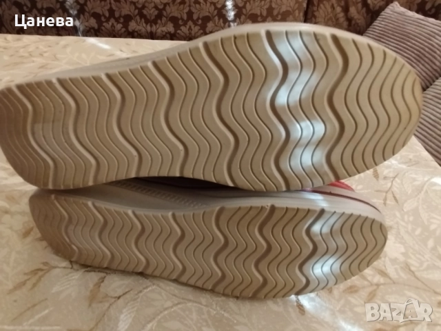 Нови дамски обувки от естествена кожа, снимка 3 - Маратонки - 51595558