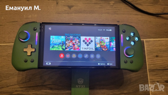 Nintendo switch oled с Picofly Modchip