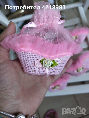 Подаръчета за кръщене - кошнички, снимка 4 - Декорация - 51422360