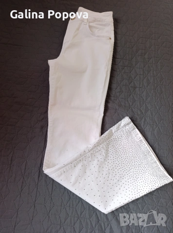 Дамски дънки с камъни, снимка 3 - Дънки - 53538378