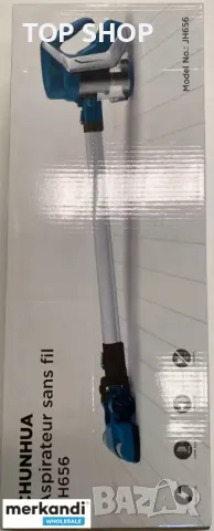 Мощна акумулаторна прахосмукачка с турбо четка Chunhua JH656, снимка 12 - Прахосмукачки - 48622102