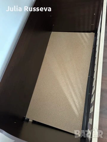 детско легло с люлеещ механизъм+матрак, снимка 3 - Бебешки легла и матраци - 51017379