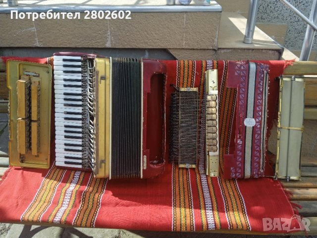 Акордеон на части Хонер Атлантик Hohner Atlantic, снимка 4 - Акордеони - 39979909